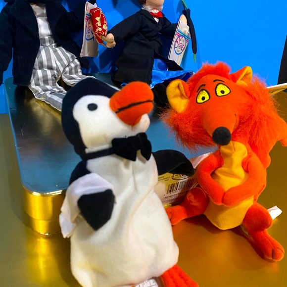 DISNEY STORE NWT 1990’s MARY POPPINS COLLECTIBLE BEAN BAG PLUSH COMPETE SET OF 4 - Picture 4 of 15